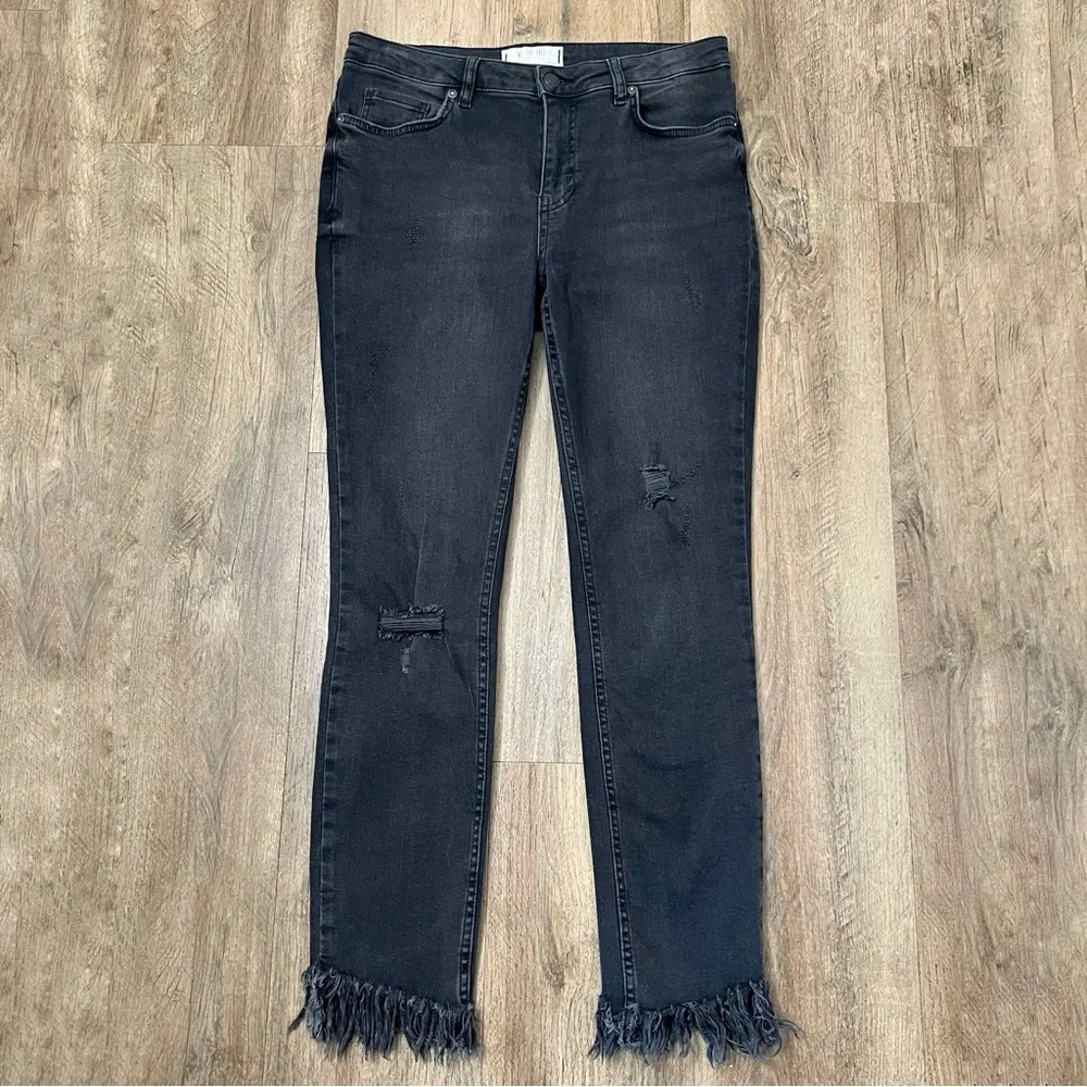 Free People We The Free Fringe Skinny Ankle Jeans Size 27‎